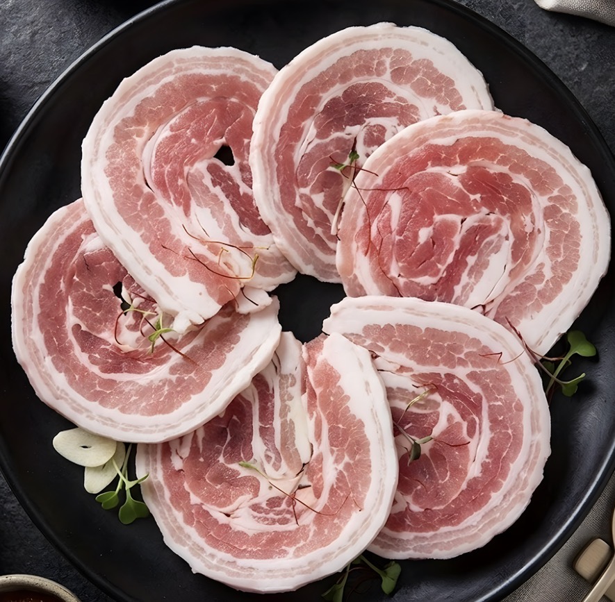 냉동 회오리 삼겹살 150g (국내산)