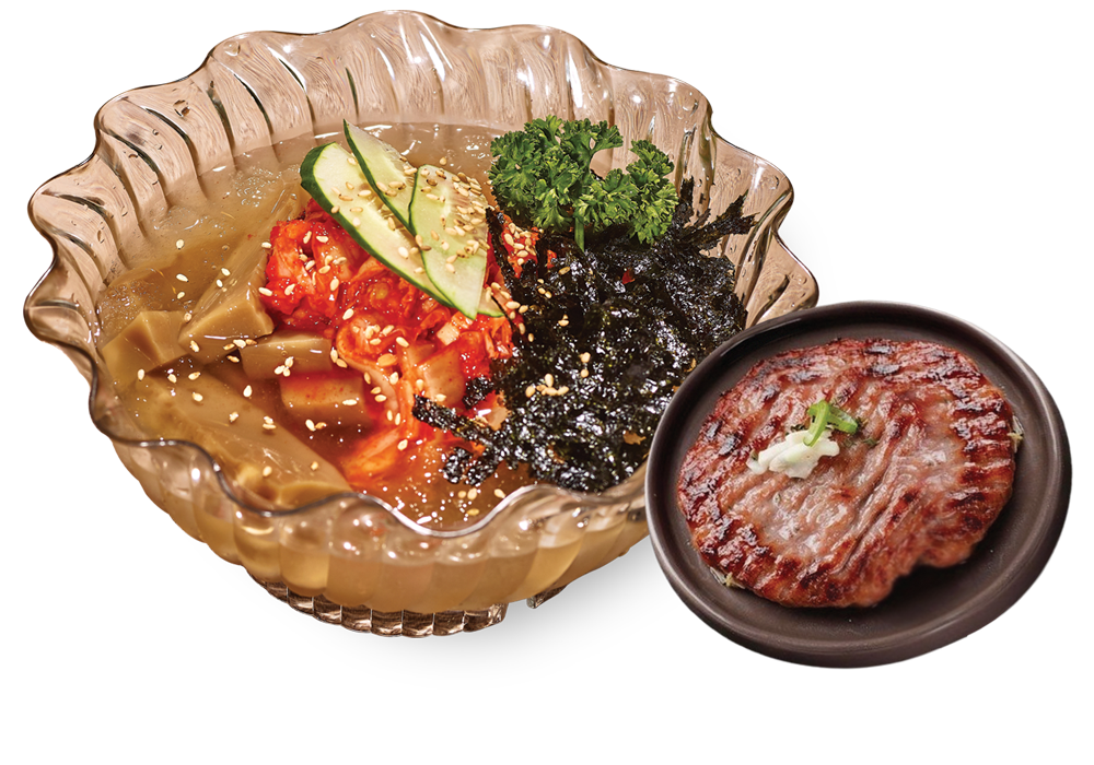 떡갈비 김치 묵사발 셋트