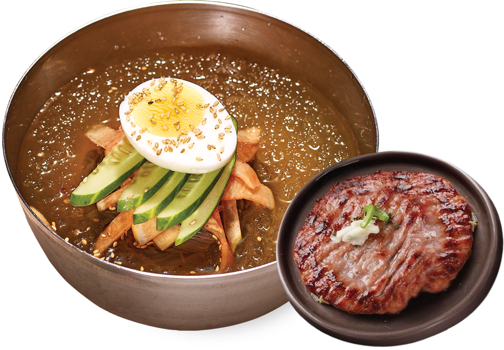 떡갈비 물냉면 셋트