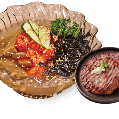 떡갈비 김치 묵사발 셋트