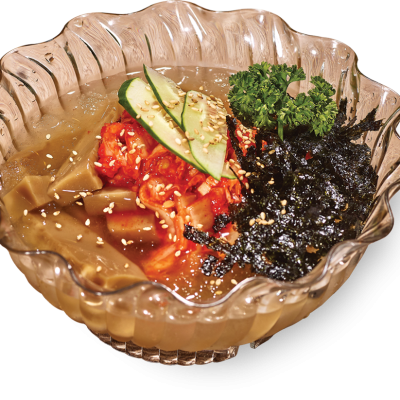 단품 김치 묵사발