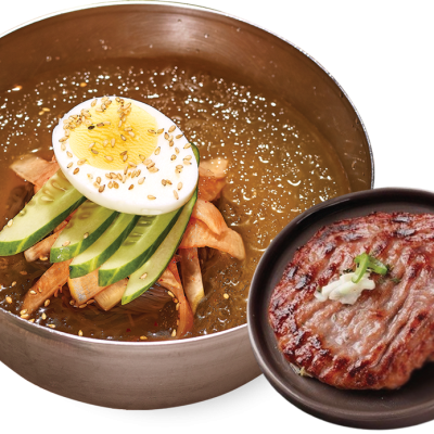 떡갈비 물냉면 셋트