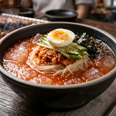김치말이 국수
