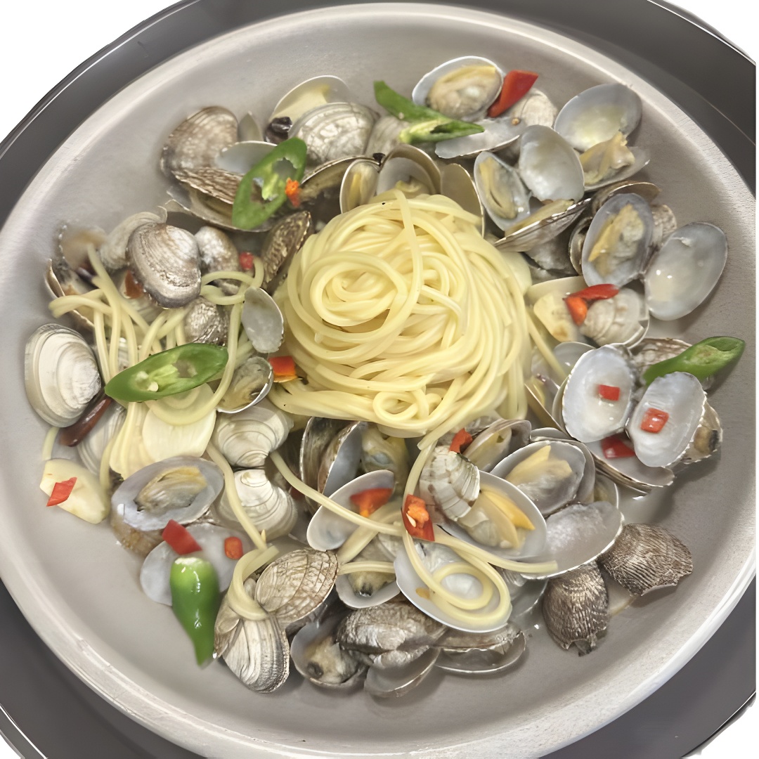 바지락 술찜 파스타
