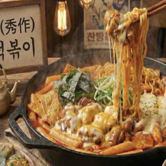 수작 닭 떡볶이(2~3인)