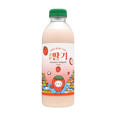 감천 딸기막걸리(한정판매)