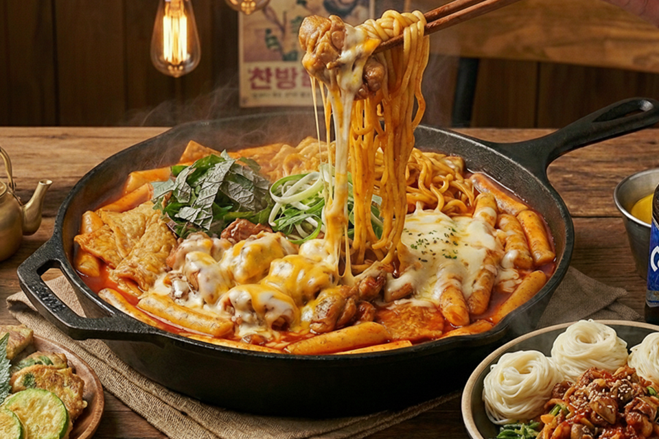 수작 닭 떡볶이